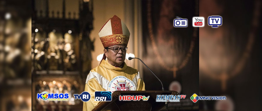 Minggu, 5 April 2020 bersama Uskup Ignatius +Kardinal Suharyo