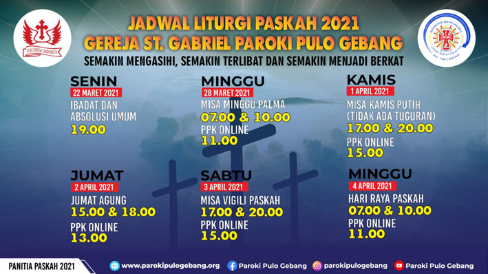 Jadwal Misa Online Kamis Putih 2021 Ini Jadwal Misa Kamis Putih Via Live Streaming Di Jakarta Tangerang Bekasi Panduan Misa Trihari Suci Paskahmisa Kamis Putihperingatan Perjamuan Tuhankamis 1 April 2021bacaan Pertama Delllaptopbatterylife