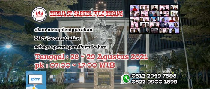 MRT online Agustus 2021 - Paroki Pulo Gebang - Keuskupan ...