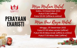 Perayaan Ekaristi Misa Malam Natal dan Natal