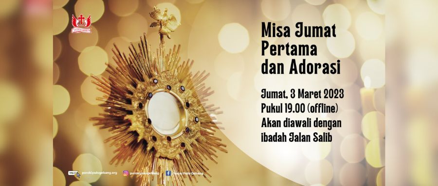 Misa Adorasi Jumat Pertama Maret 2023