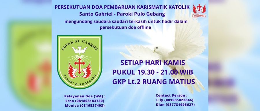 Persekutuan Doa Pembaruan Karismatik Katolik 1 Persekutuan Doa Pembaruan Karismatik Katolik 1