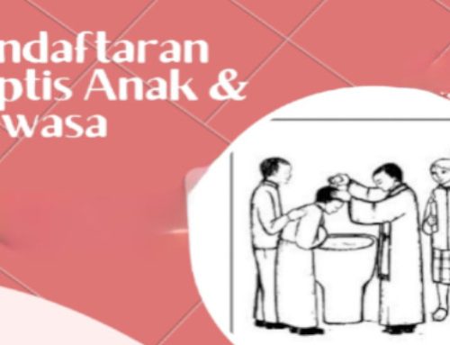 Pendaftaran Baptis Anak dan Dewasa April 2023