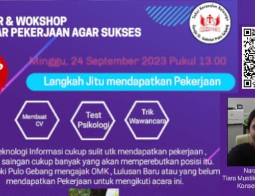Seminar & Workshop melamar pekerjaan agar sukses