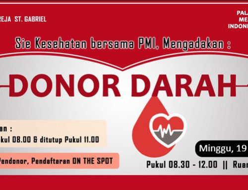 Donor Darah 19 Mei 2024