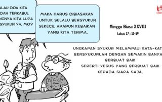 Renungan Minggu Biasa XXVIII