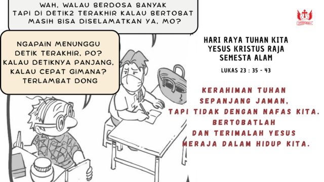 HARI RAYA TUHAN KITA YESUS KRISTUS RAJA SEMESTA ALAM