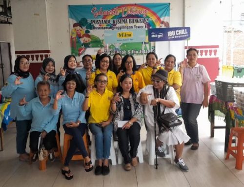 Bakti Sosial WKRI St Gabriel di Rusunawa Penggilingan Berikan Konsultasi Gizi