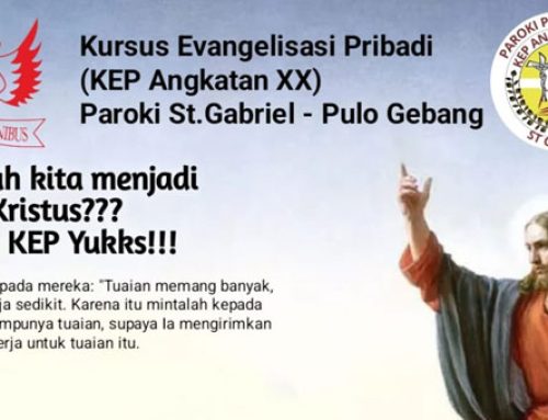 Pendaftaran Kursus Evangelisasi Pribadi XX
