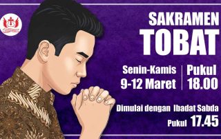 Sakramen tobat prapaskah 2026